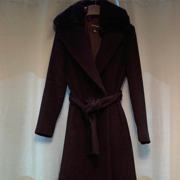 Club Monaco dark NAVY winter coat - Picture 1 of 4